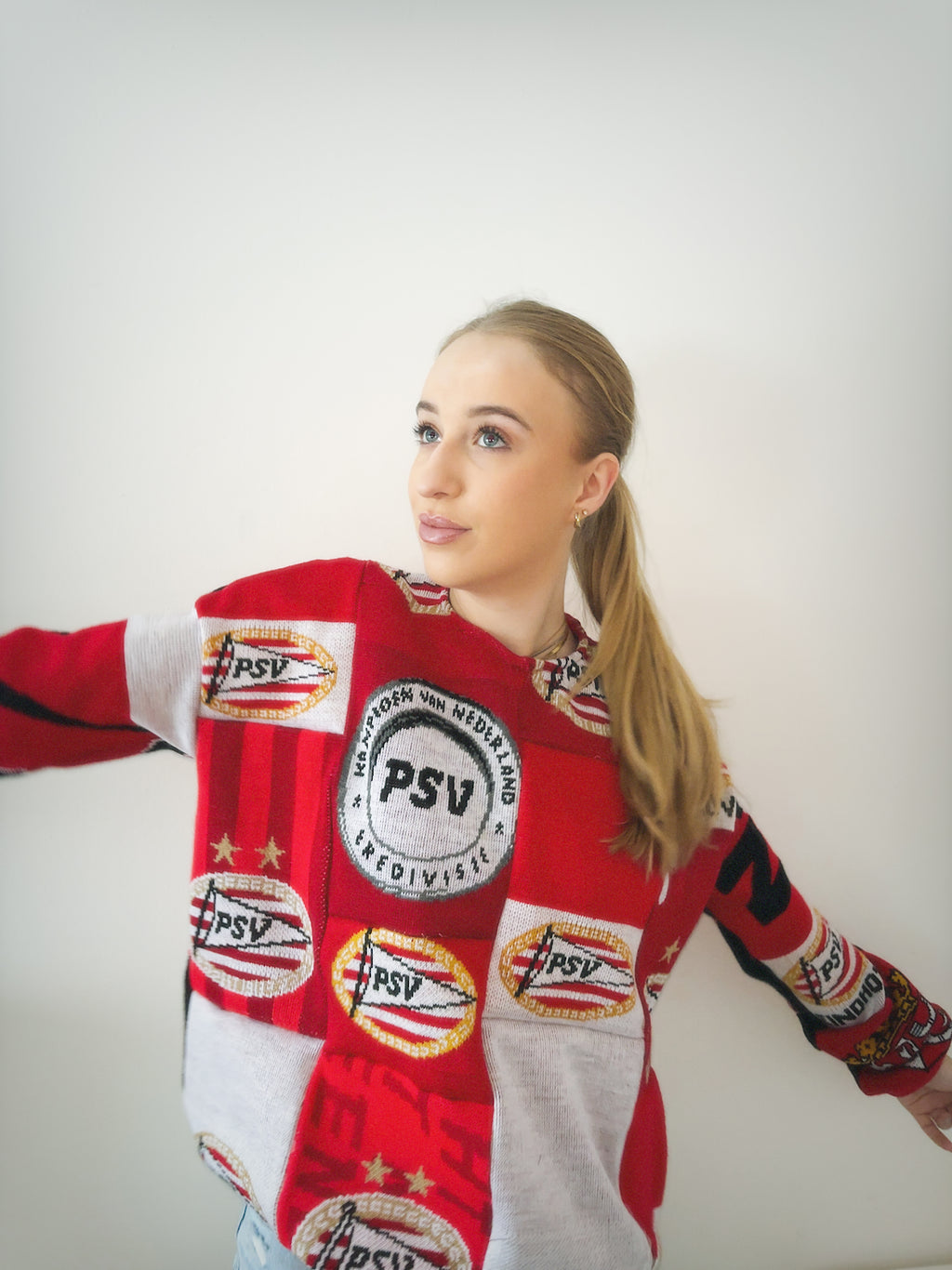 Eindhoven sweater patchwork