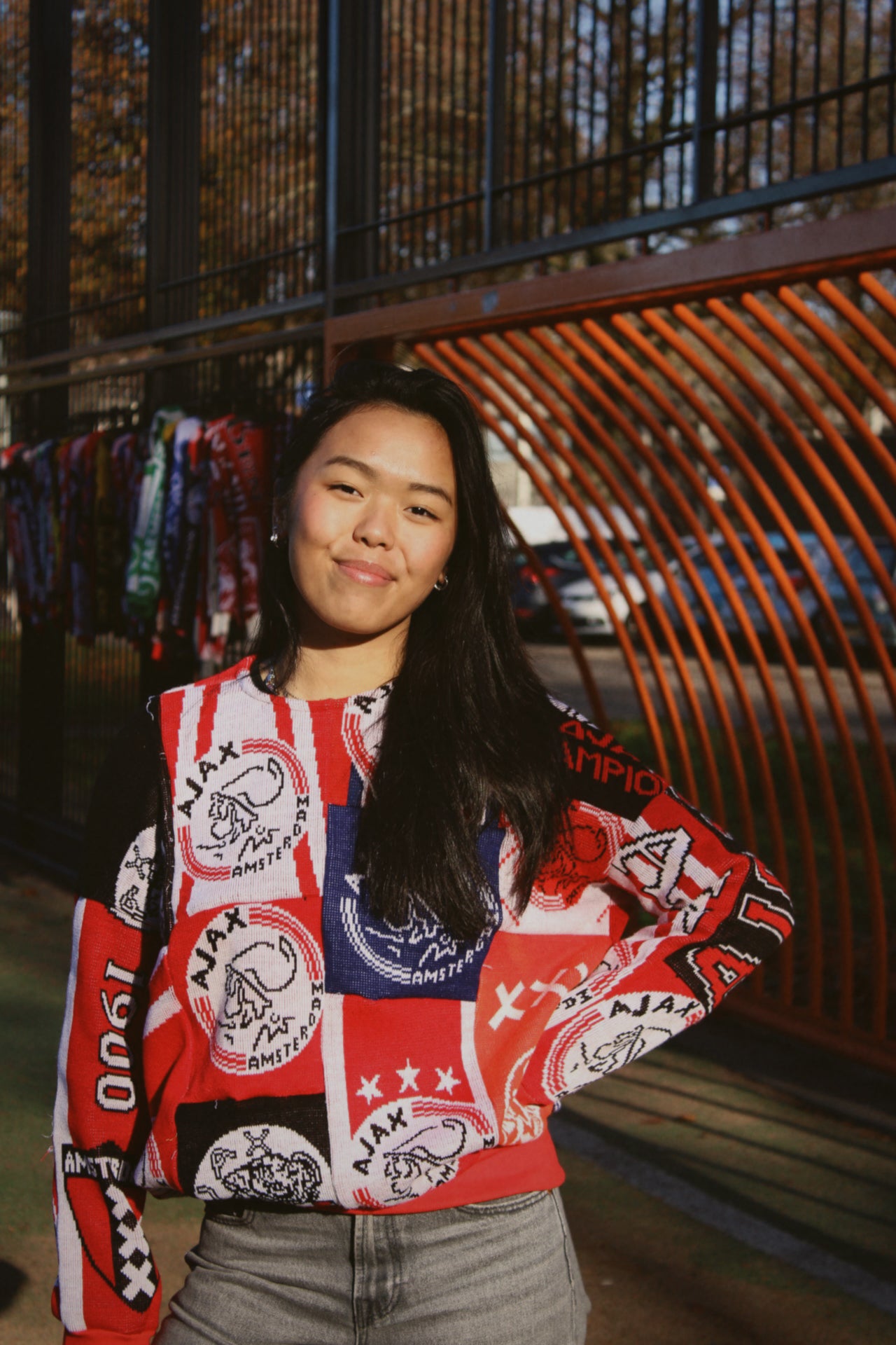 Amsterdam sweater patchwork